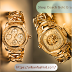 Shop Coach Gold Bracelet Watch